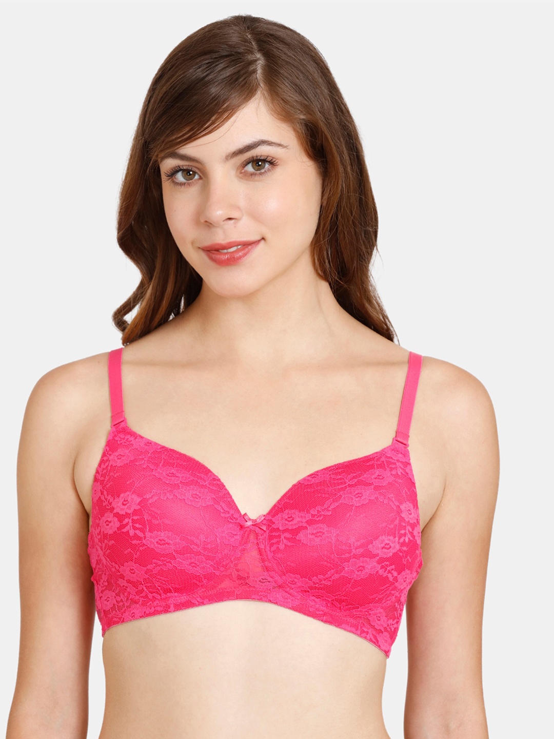 

Rosaline by Zivame Women Purple Lightly Padded T-Shirt Bra