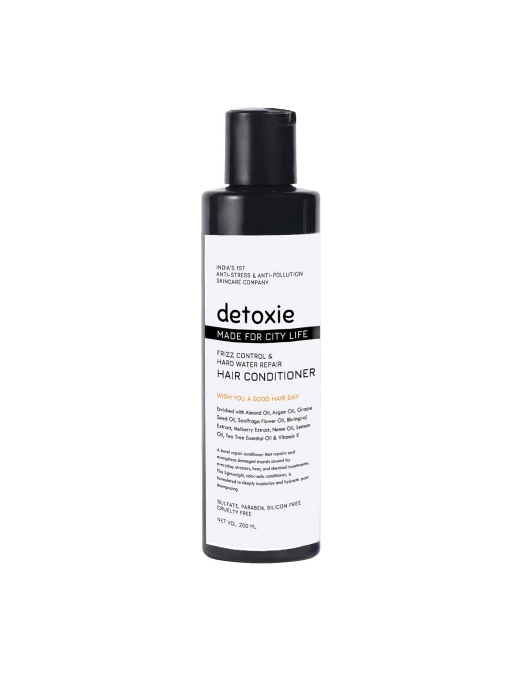 

Detoxie Frizz Control & Hard Water Repair Hair Conditioner 200ml, White