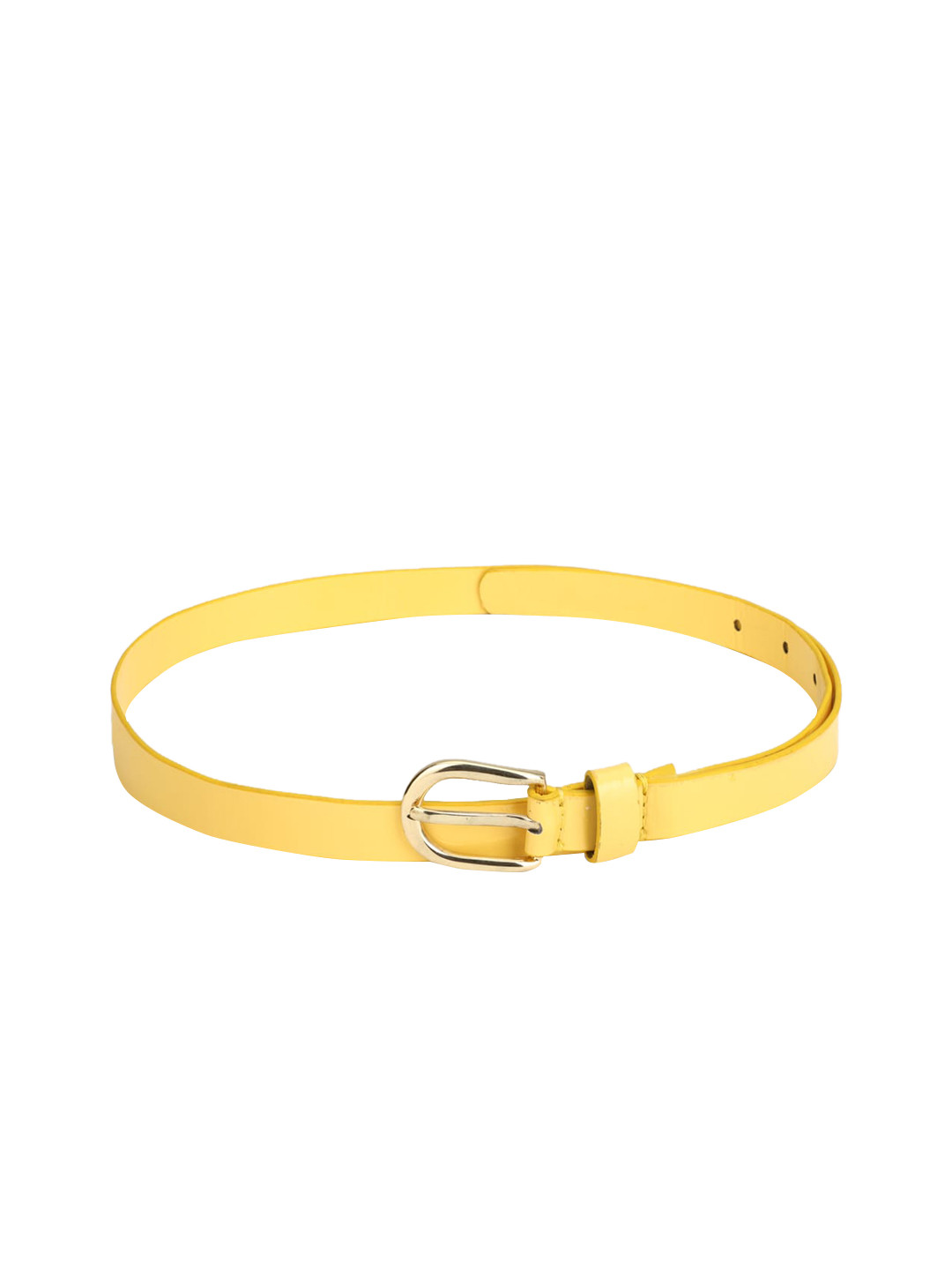 

FOREVER 21 Women Yellow PU Belt