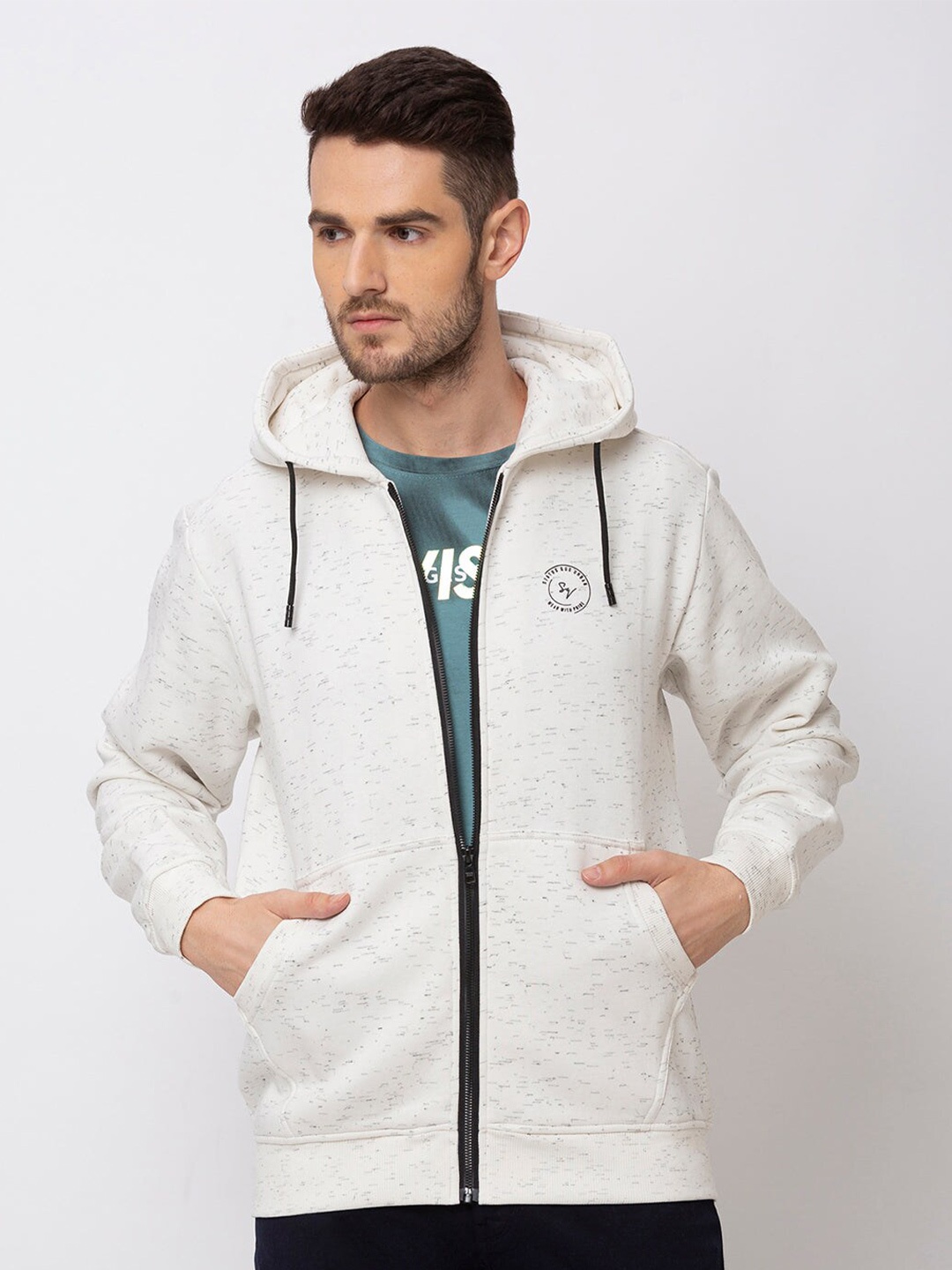 

Status Quo Men White Sweatshirt