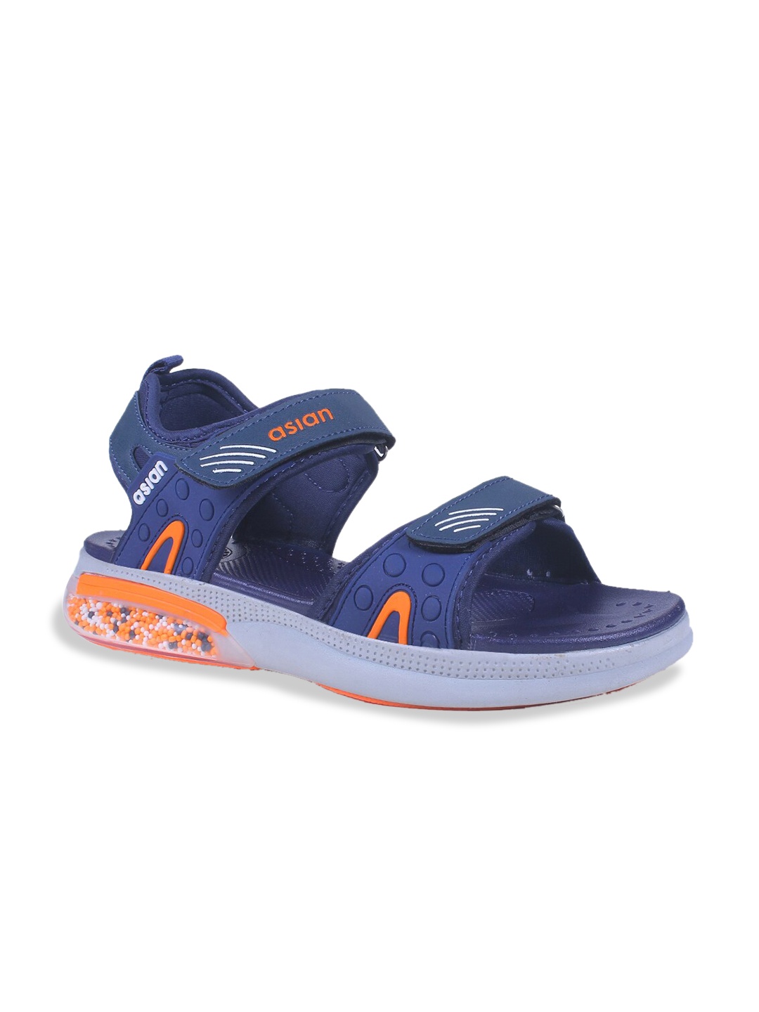 

ASIAN Men Navy Blue Joyo-02 Sports Sandals