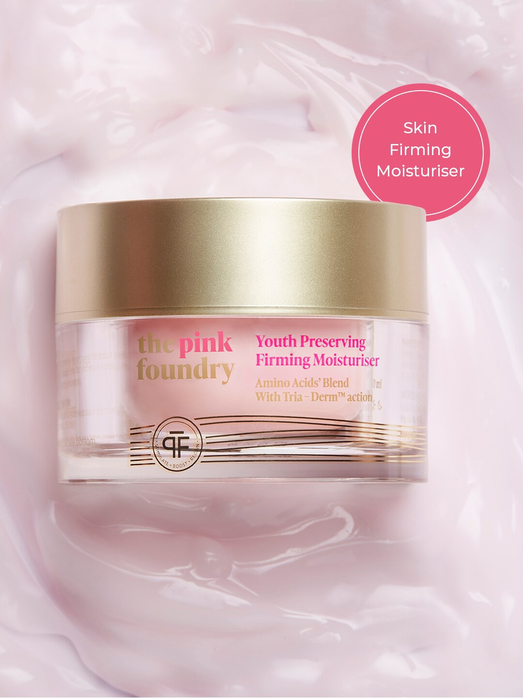 

The Pink Foundry Youth Preserving Firming Moisturiser - 50 ml