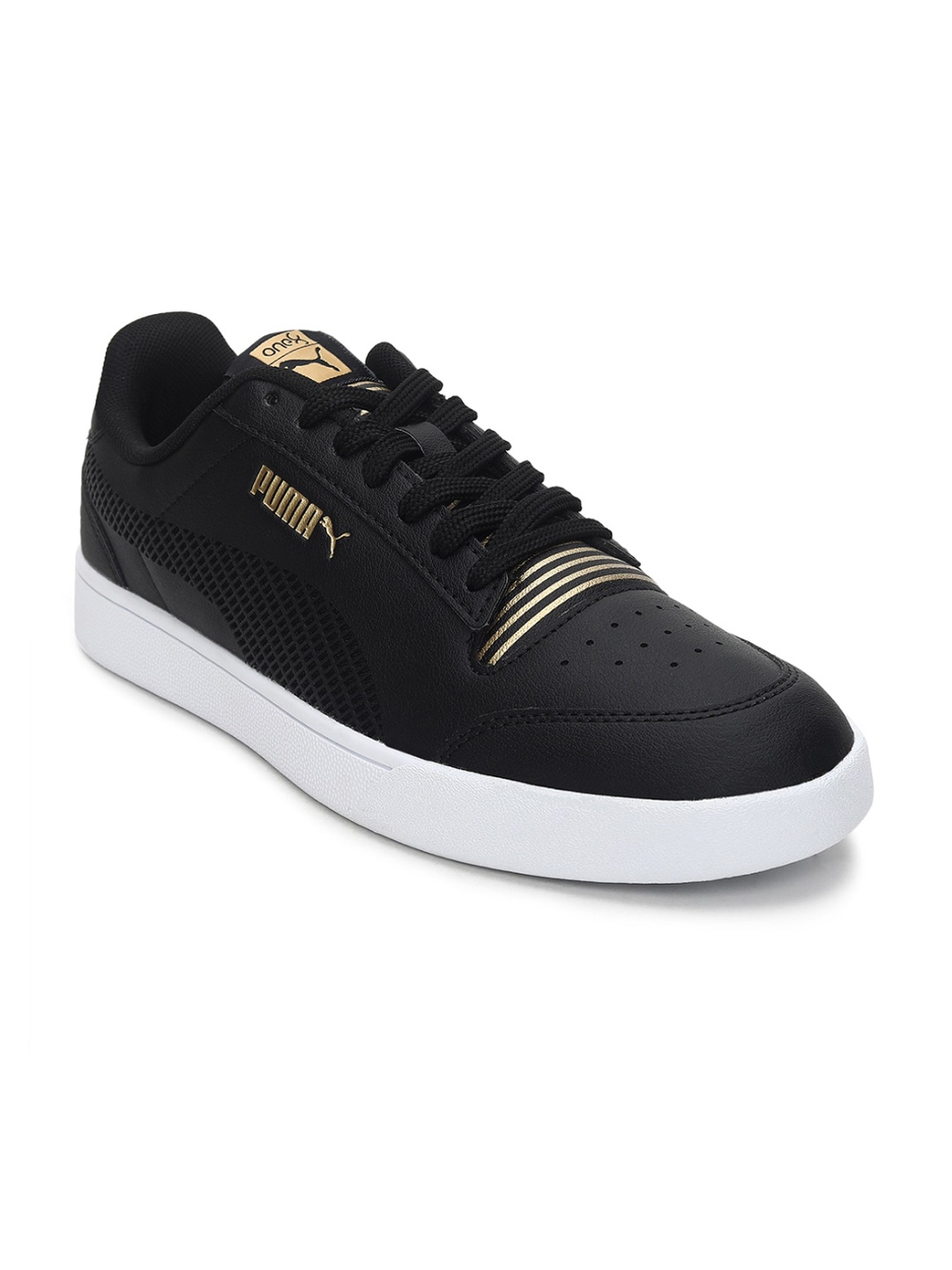 

Puma Men Black one8 Shuffle Better Sneakers
