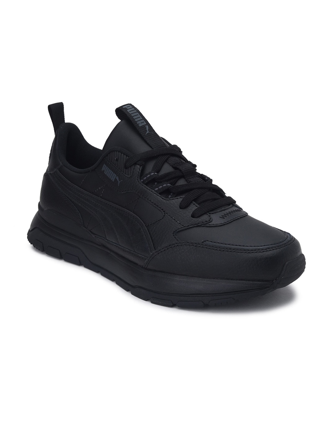 

Puma Unisex Black Solid R78 Trek Sneakers