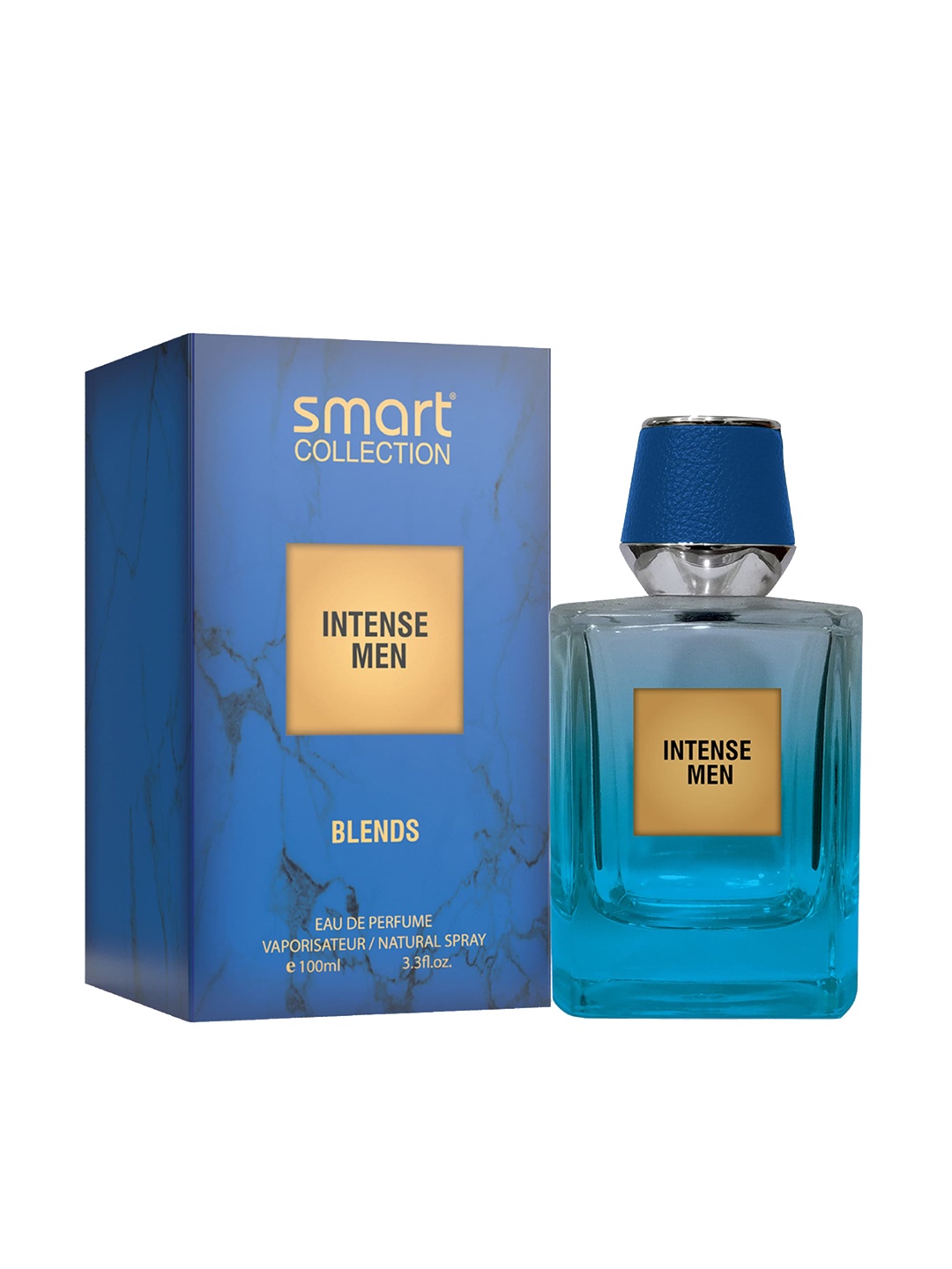 Smart COLLECTION Intense Men Blends Eau de Parfum - 100ml, Blue