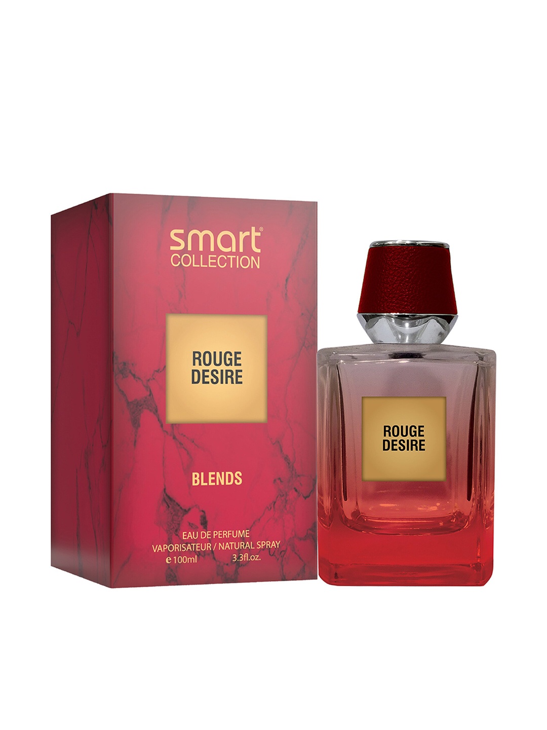 

Smart COLLECTION Men Rough Desire Blends Eau de Parfum - 100ml, Red