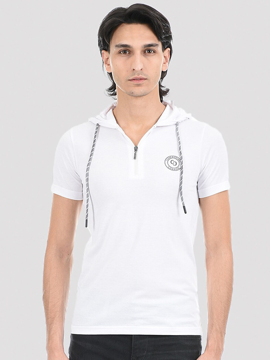 

Cloak & Decker by Monte Carlo Men White T-shirt