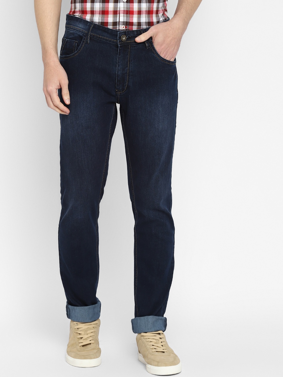 

Red Chief Men Blue Light Fade Jeans
