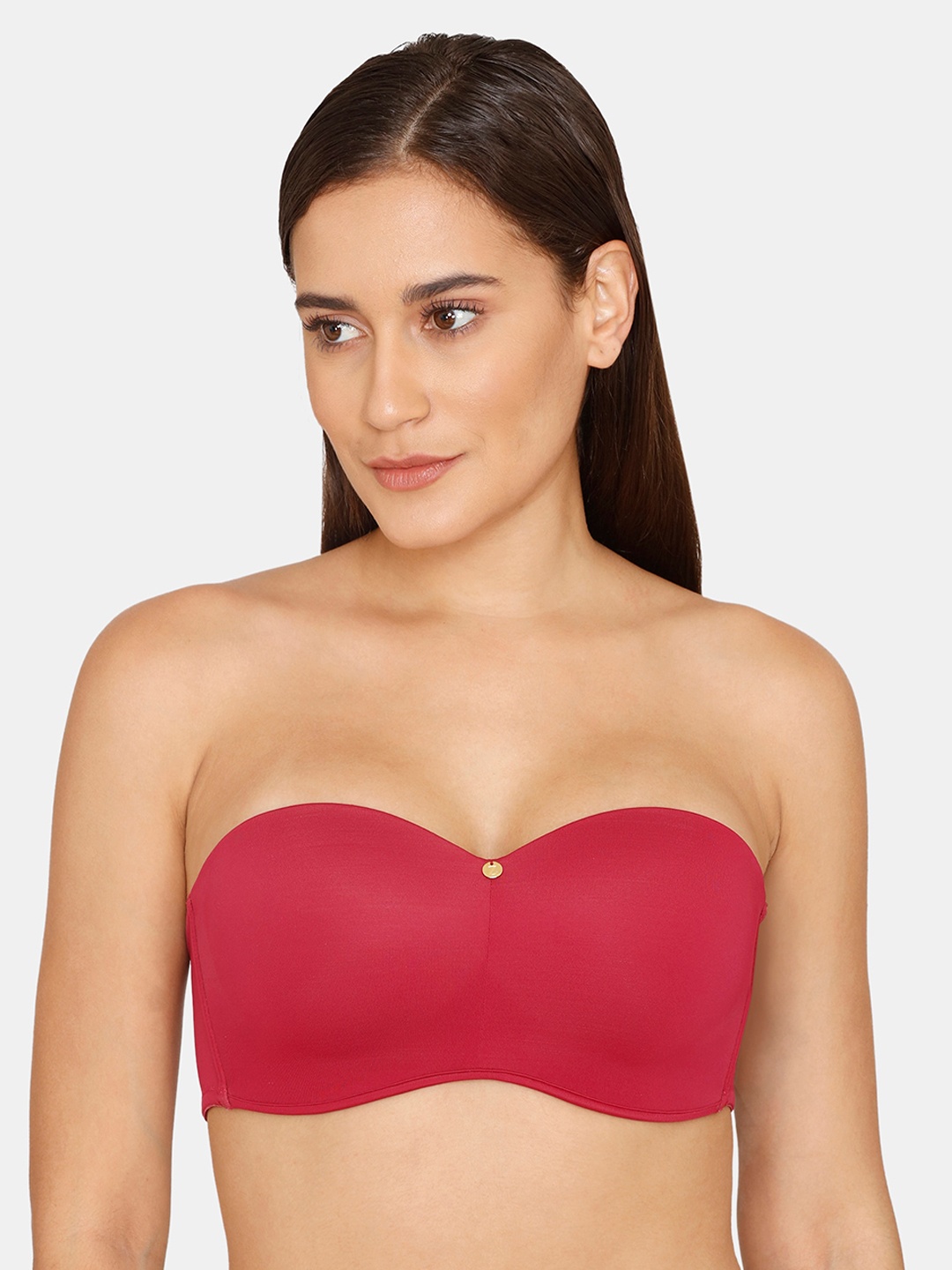 

Zivame Red Lightly Padded Bra