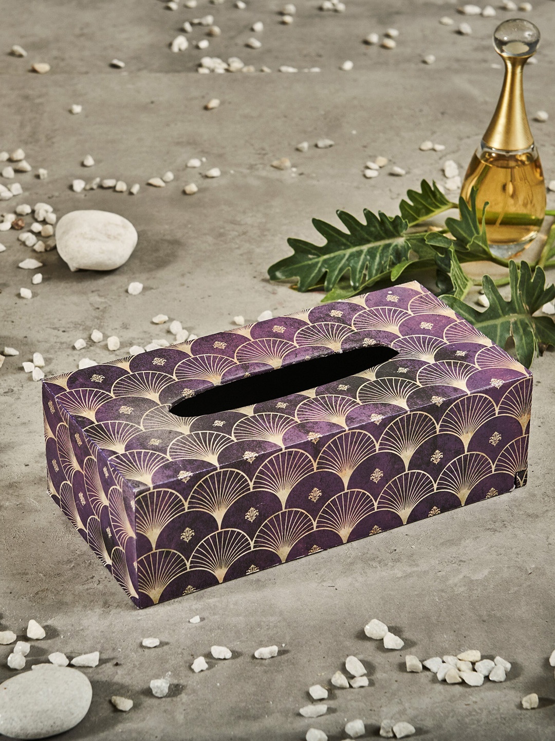 

A Tiny Mistake Multicoloured Wood Tissue Boxes Holder, Multi