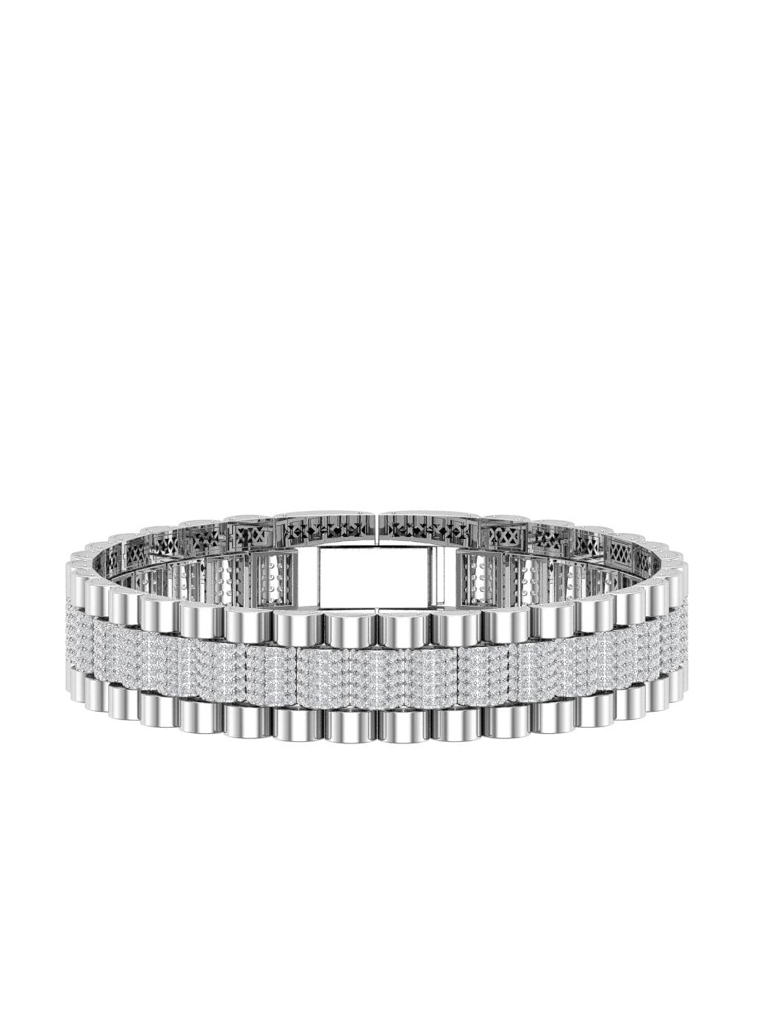 

Zillionaire Unisex Silver Bracelet