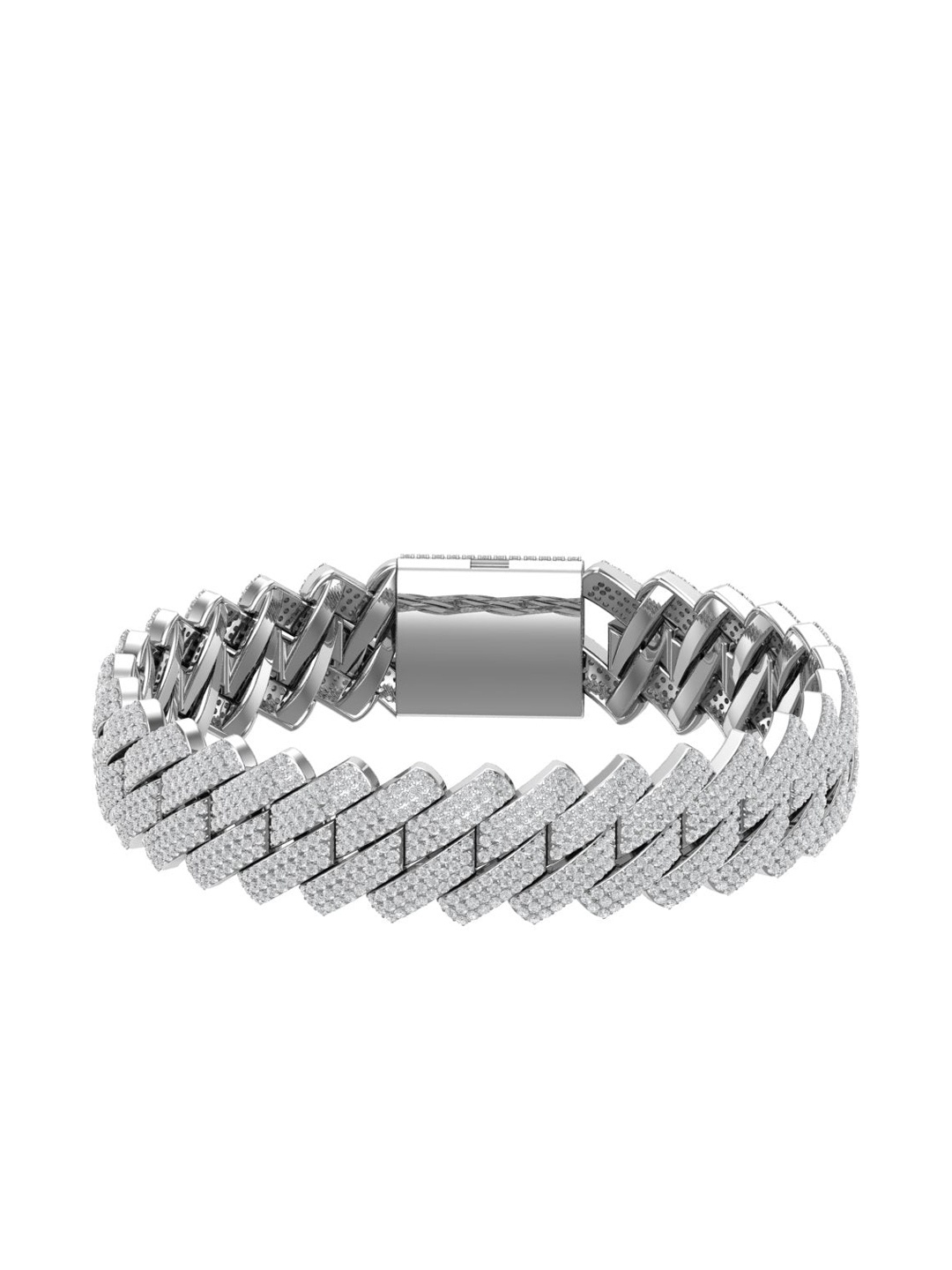 

Zillionaire Unisex Silver Bracelet