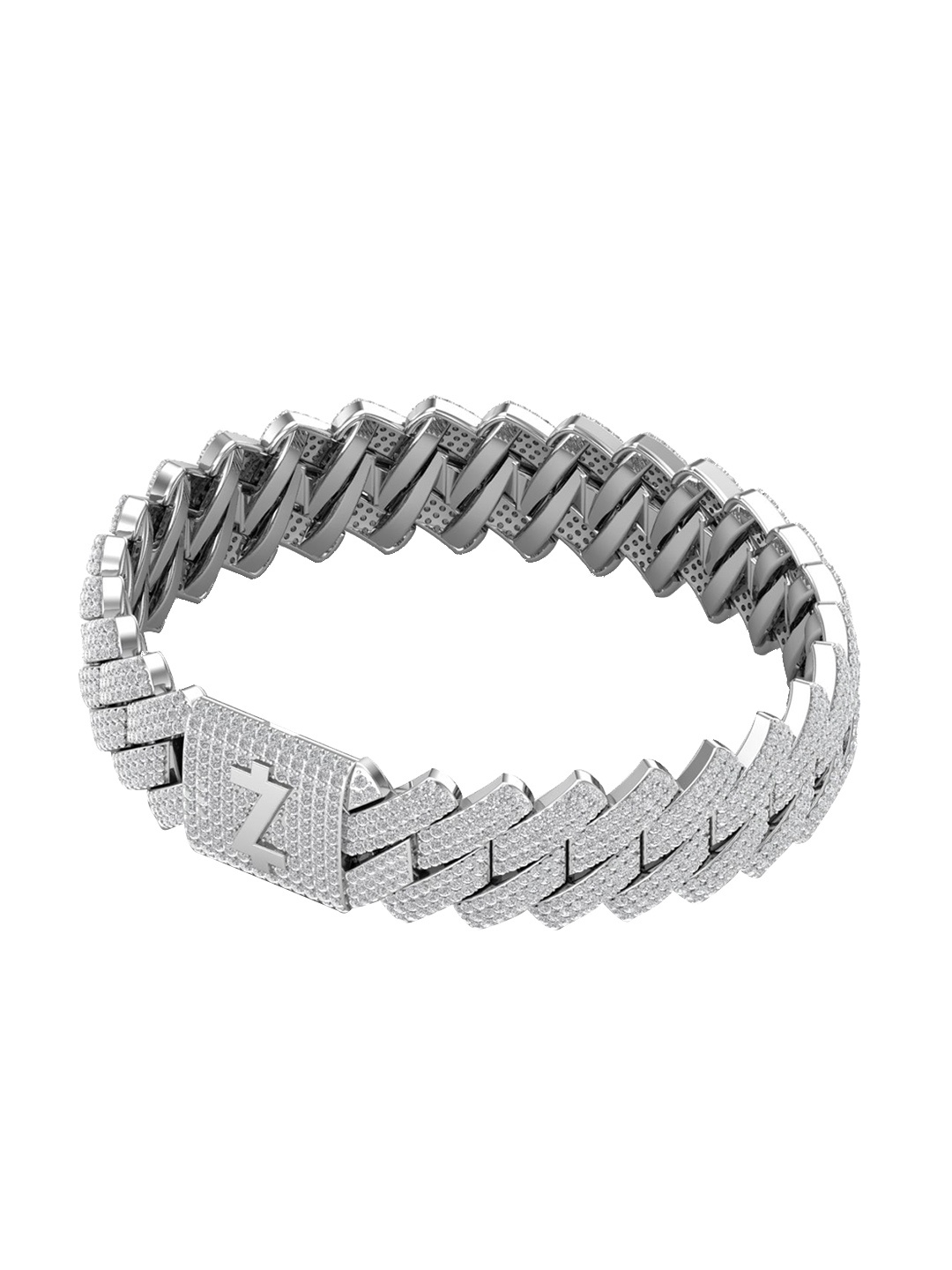 

Zillionaire Unisex Silver Bracelet