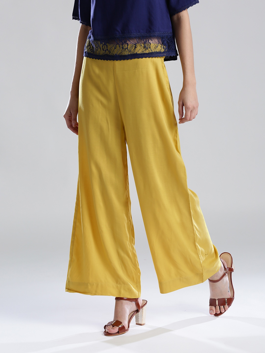 

W Women Yellow Palazzos