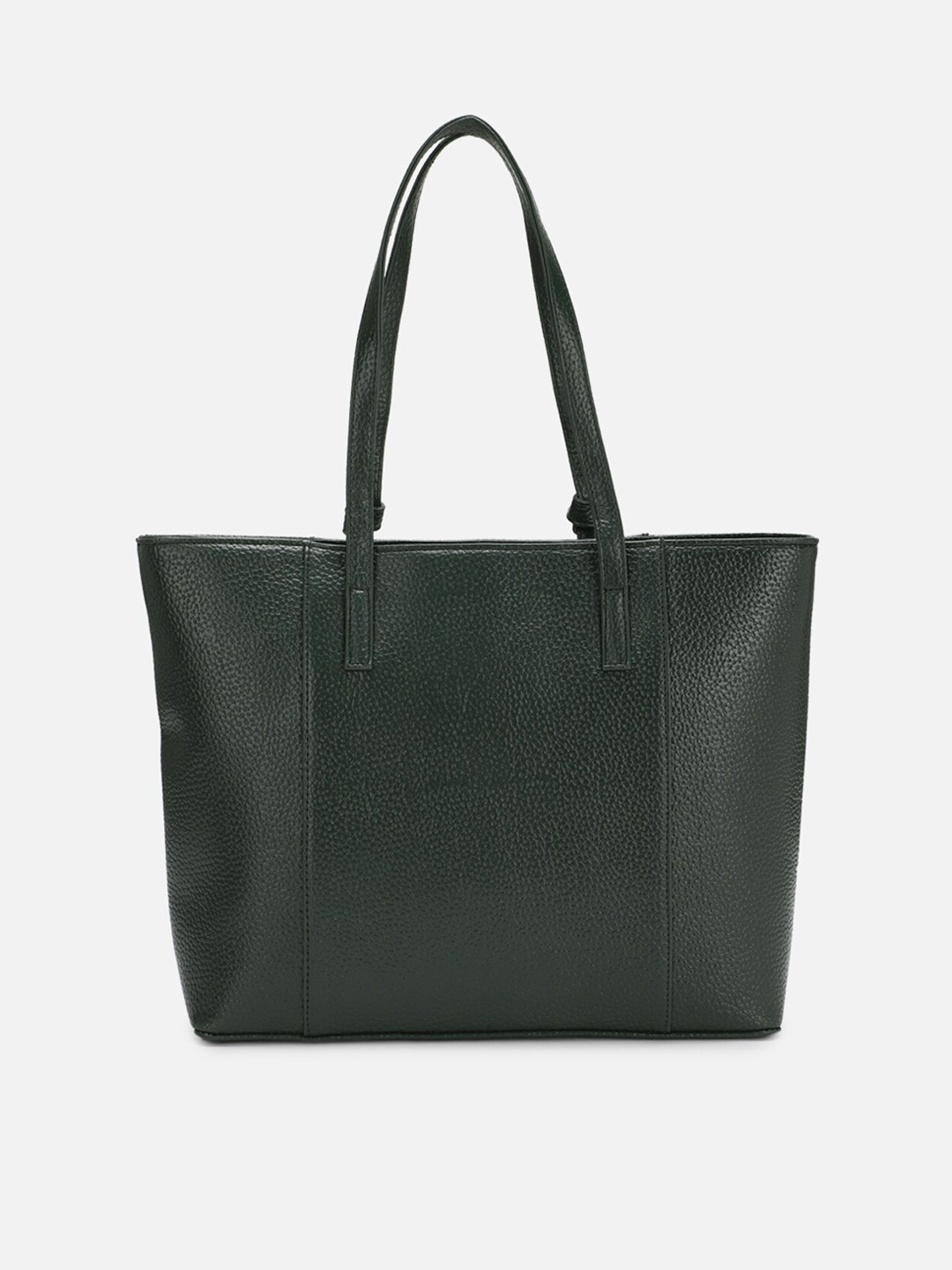 

Allen Solly Green Textured PU Oversized Shopper Shoulder Bag