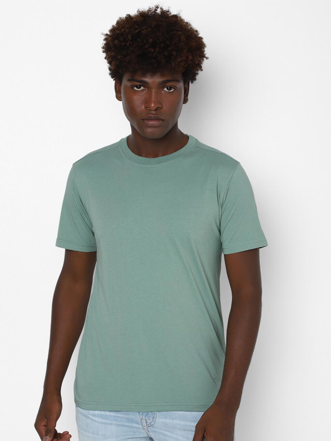 

FOREVER 21 Men Green T-shirt