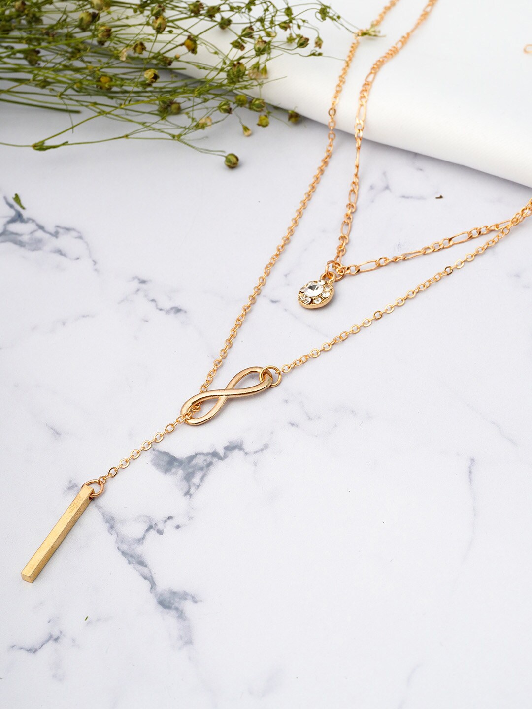 

Emmie Gold-Toned Layered Necklace