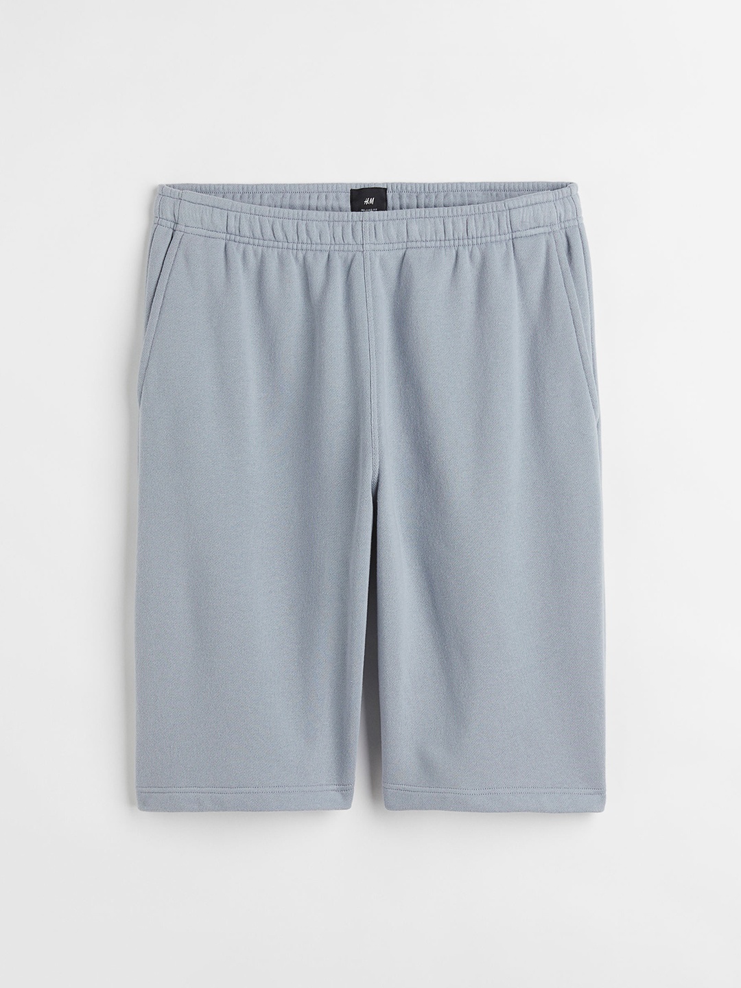 

H&M Men Relaxed Fit Cotton Sweatshorts, Grey