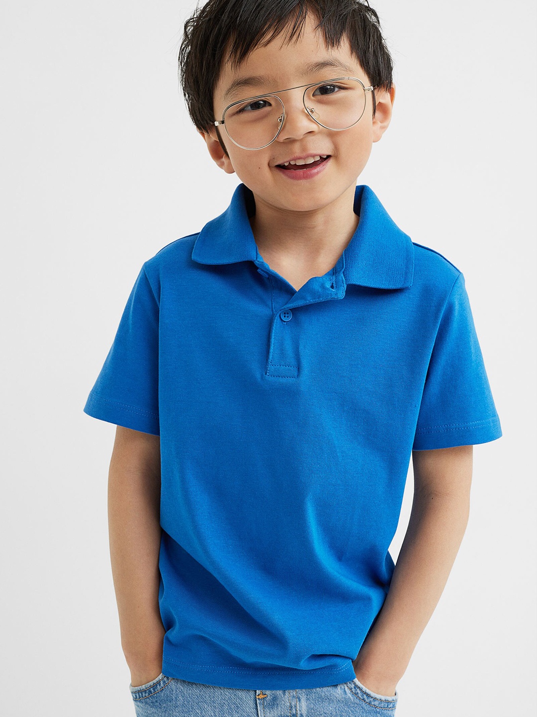 

H&M Boys Blue Polo Shirt