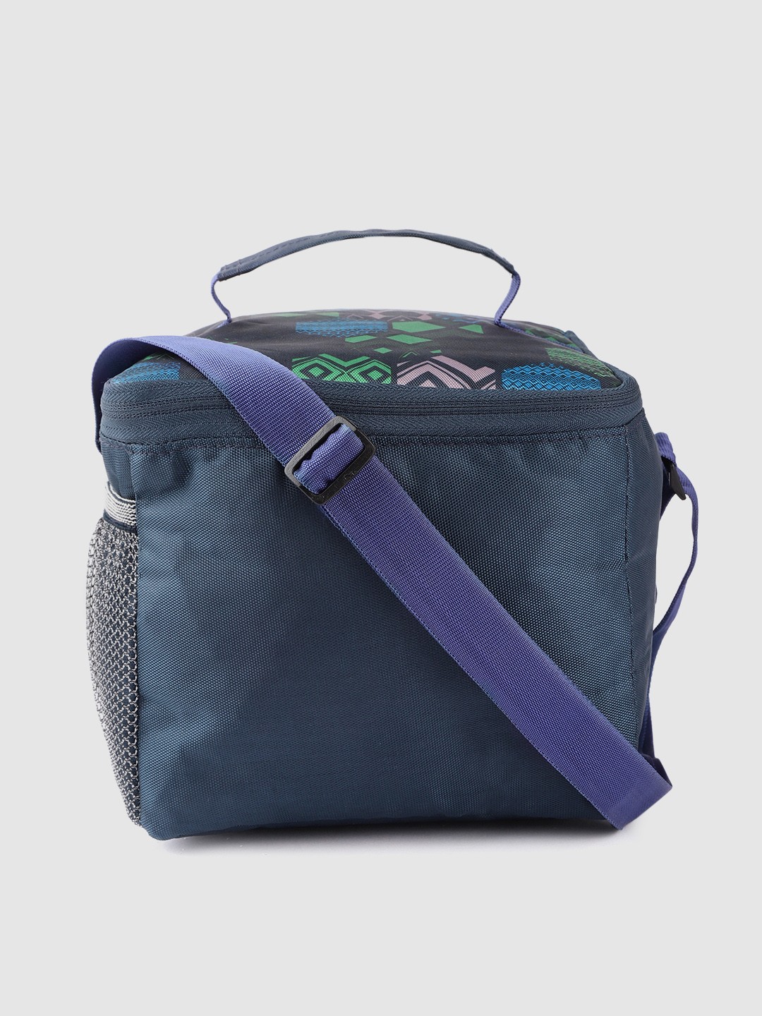 

BAD HABIT Unisex Navy Blue Solid Insulated Lunch Bag