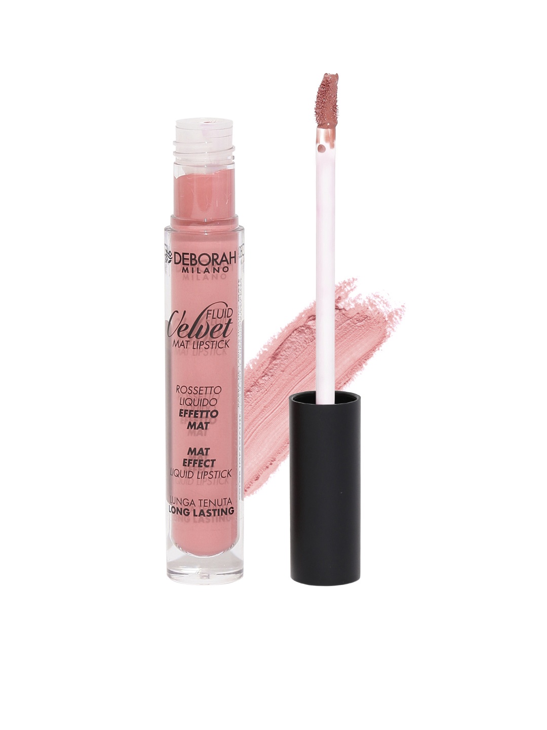 

Deborah Milano Rossetto Romantic Pink Fluid Velvet Matte Lipstick 02