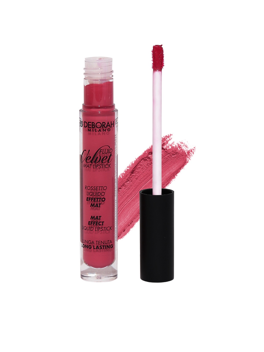 

Deborah Milano Rossetto Cyclamen Pink Fluid Velvet Matte Lipstick 03