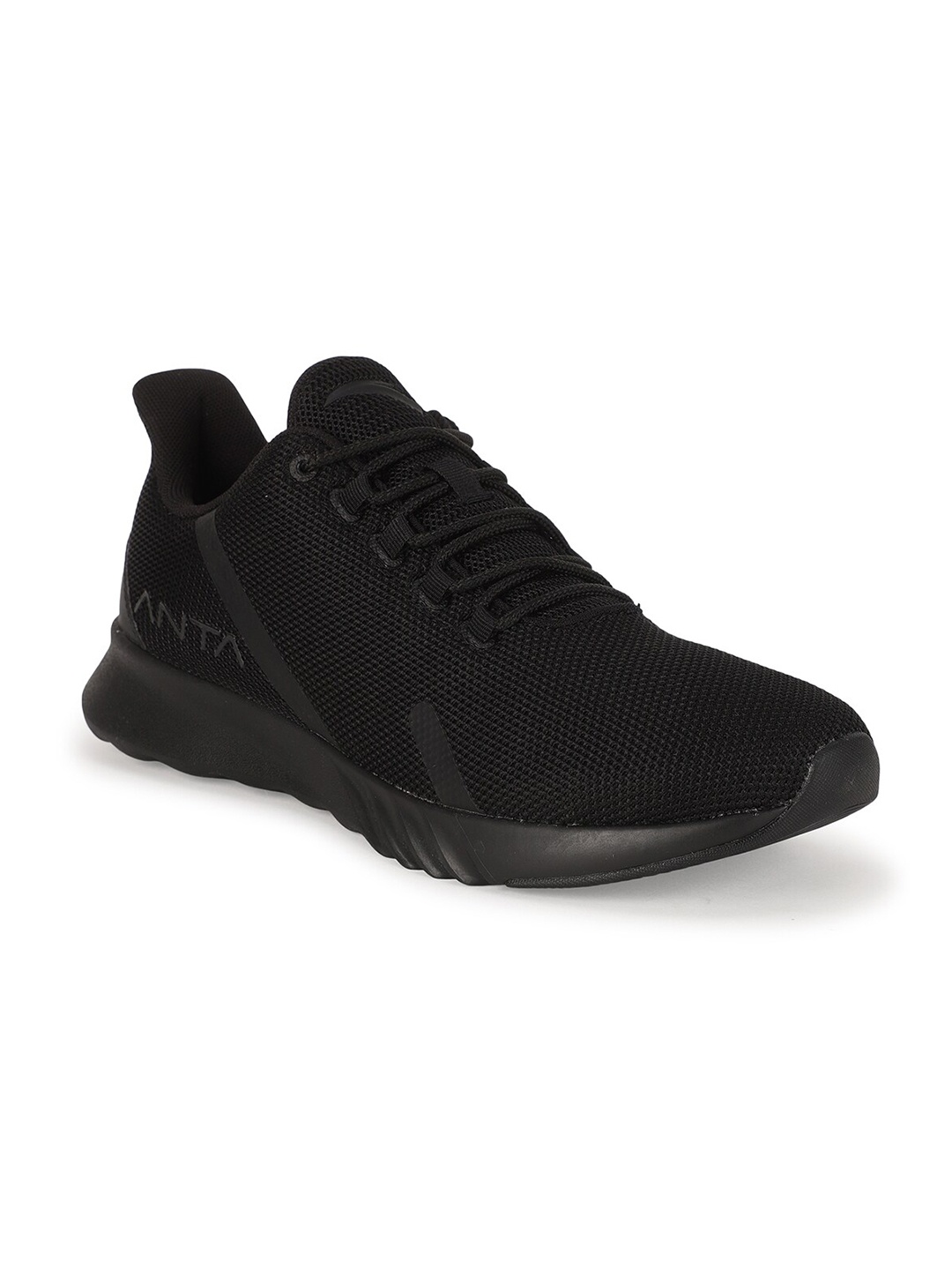 

Anta Men Black Running Non-Marking Shoes