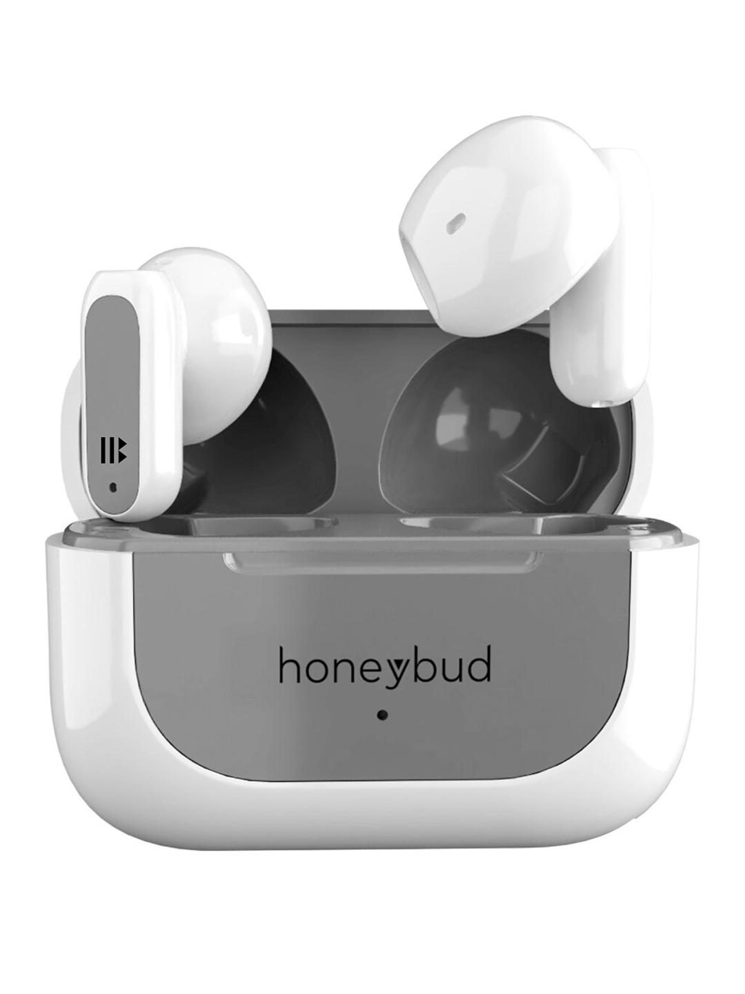 

honeybud Playpods ultra Bluetooth Wireless TWS with Touch Control, IPX5 Sweatproof, White