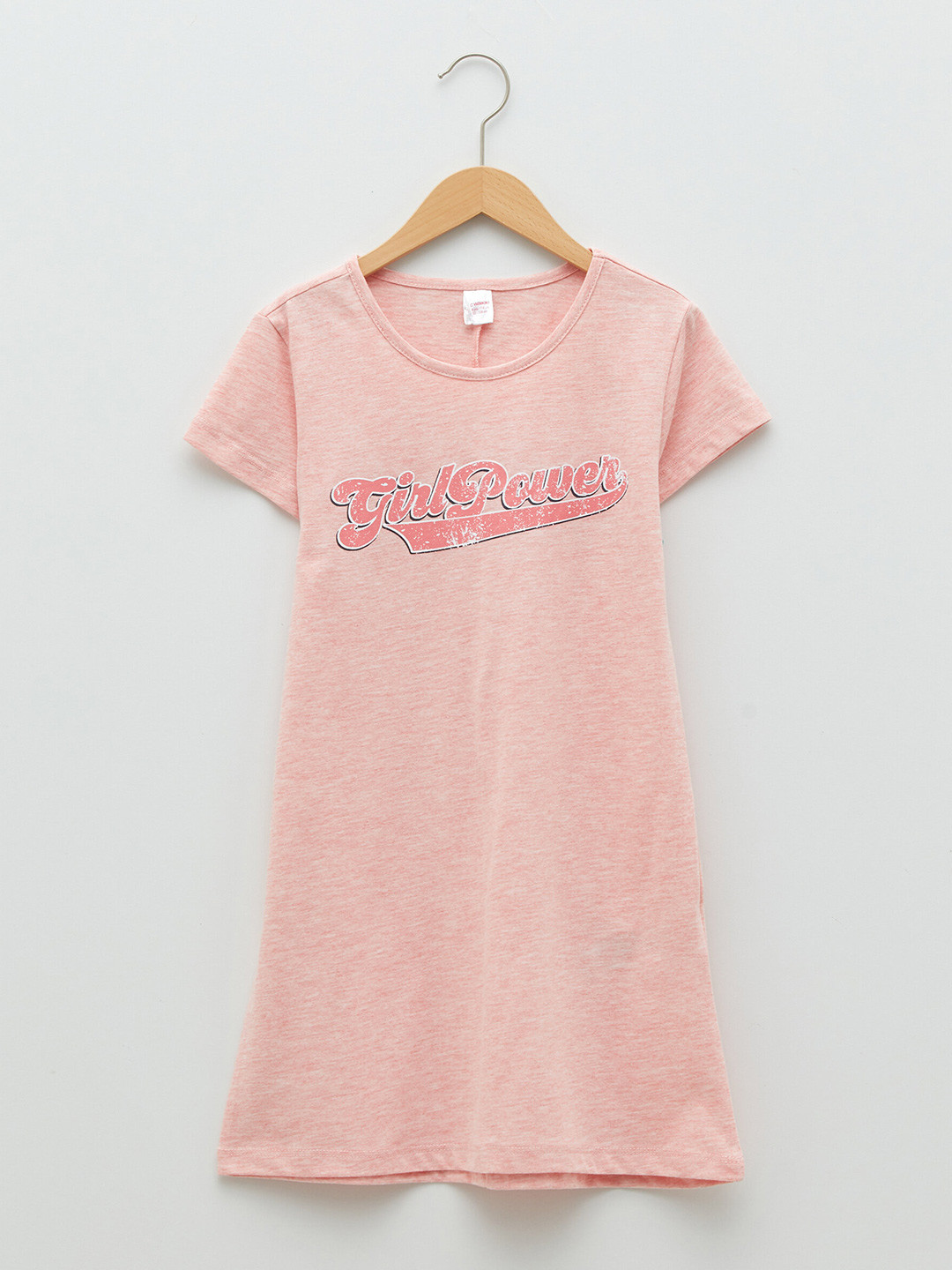 

LC Waikiki Girls Pink Printed Nightdress