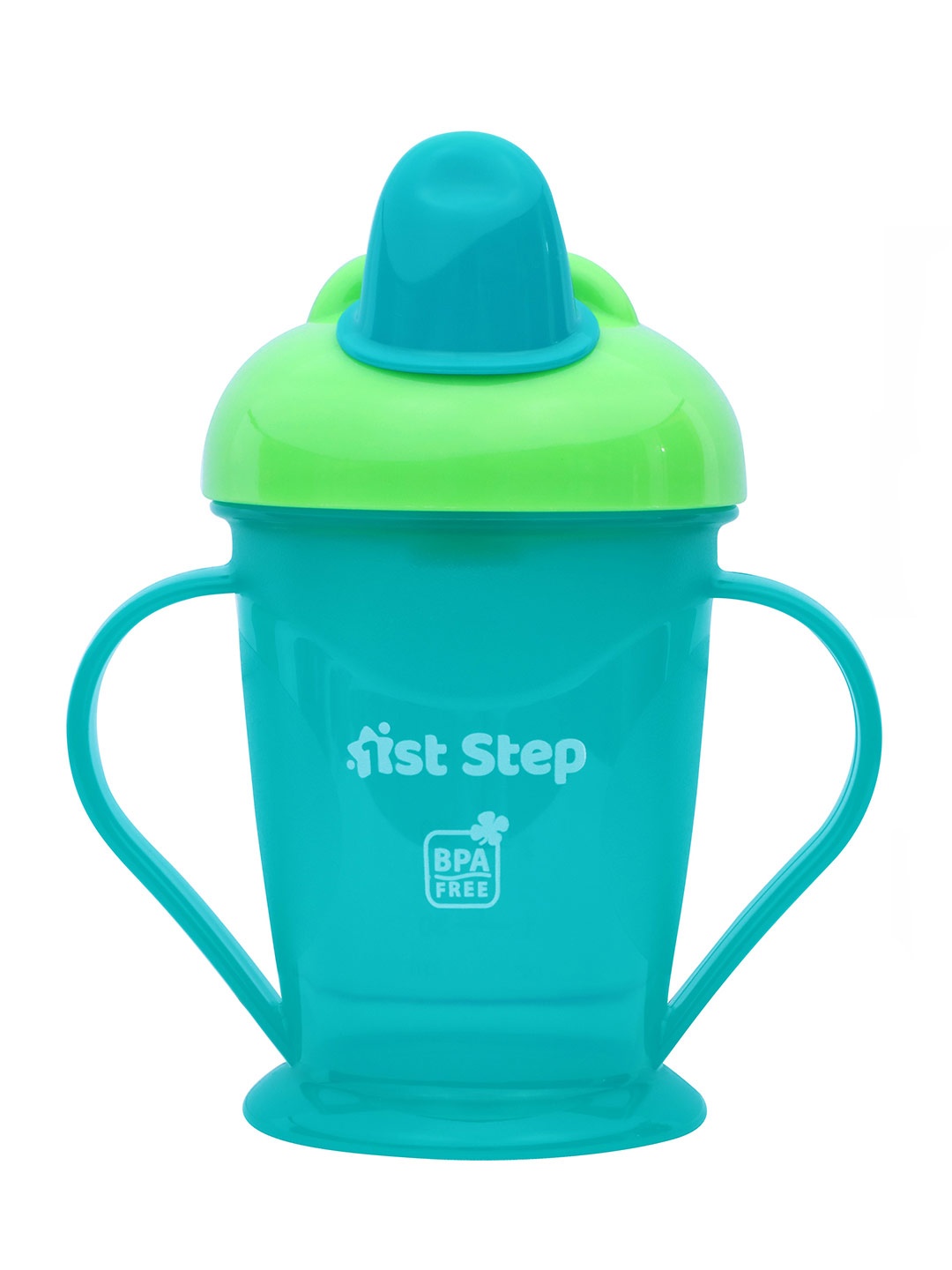 

1st Step Infant Blue Printed Baby Sippers With Twin Handles