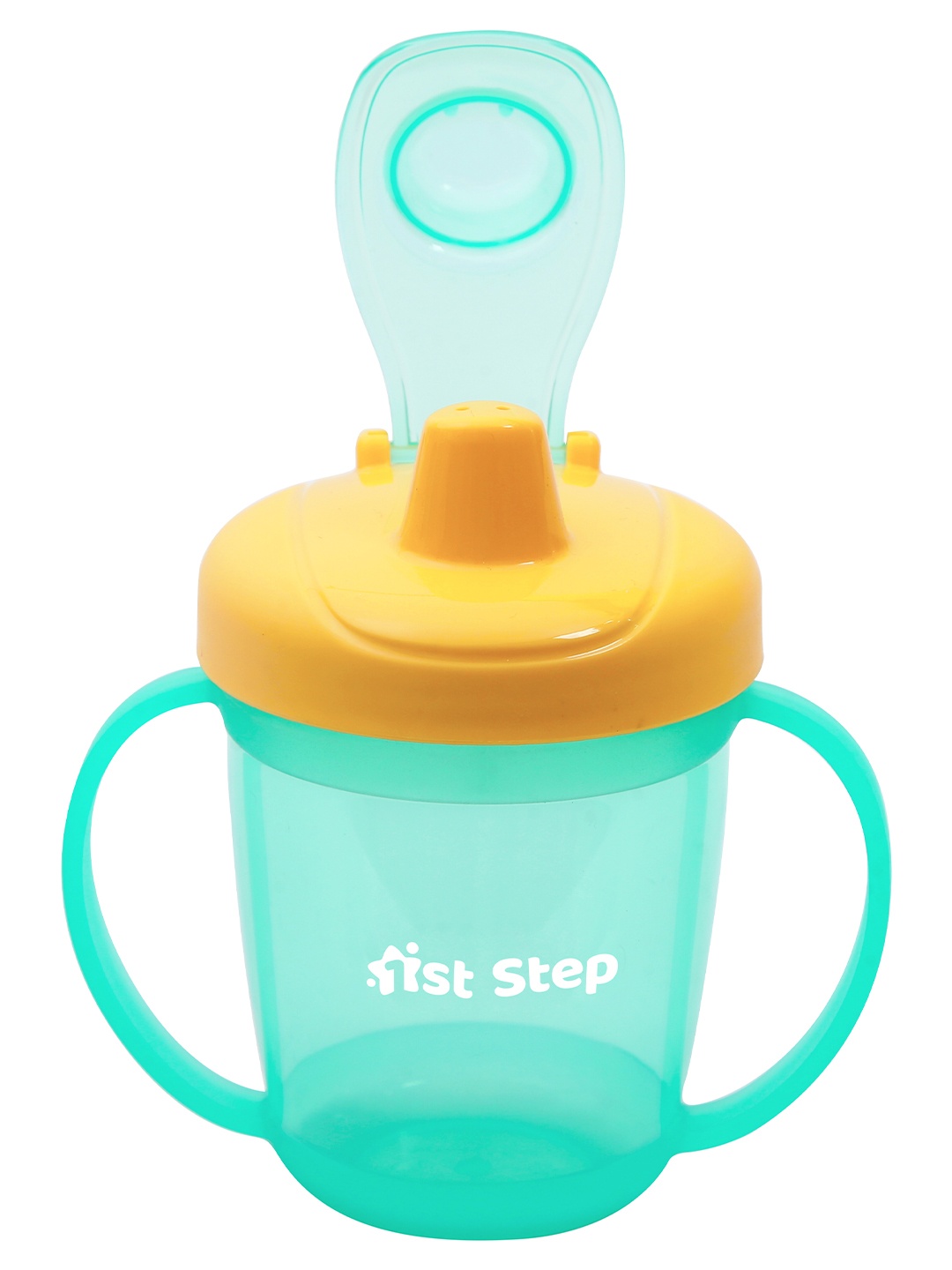 

1st Step Kids Green & Yellow BPA Free Hard Spout Sipper, 250 ml