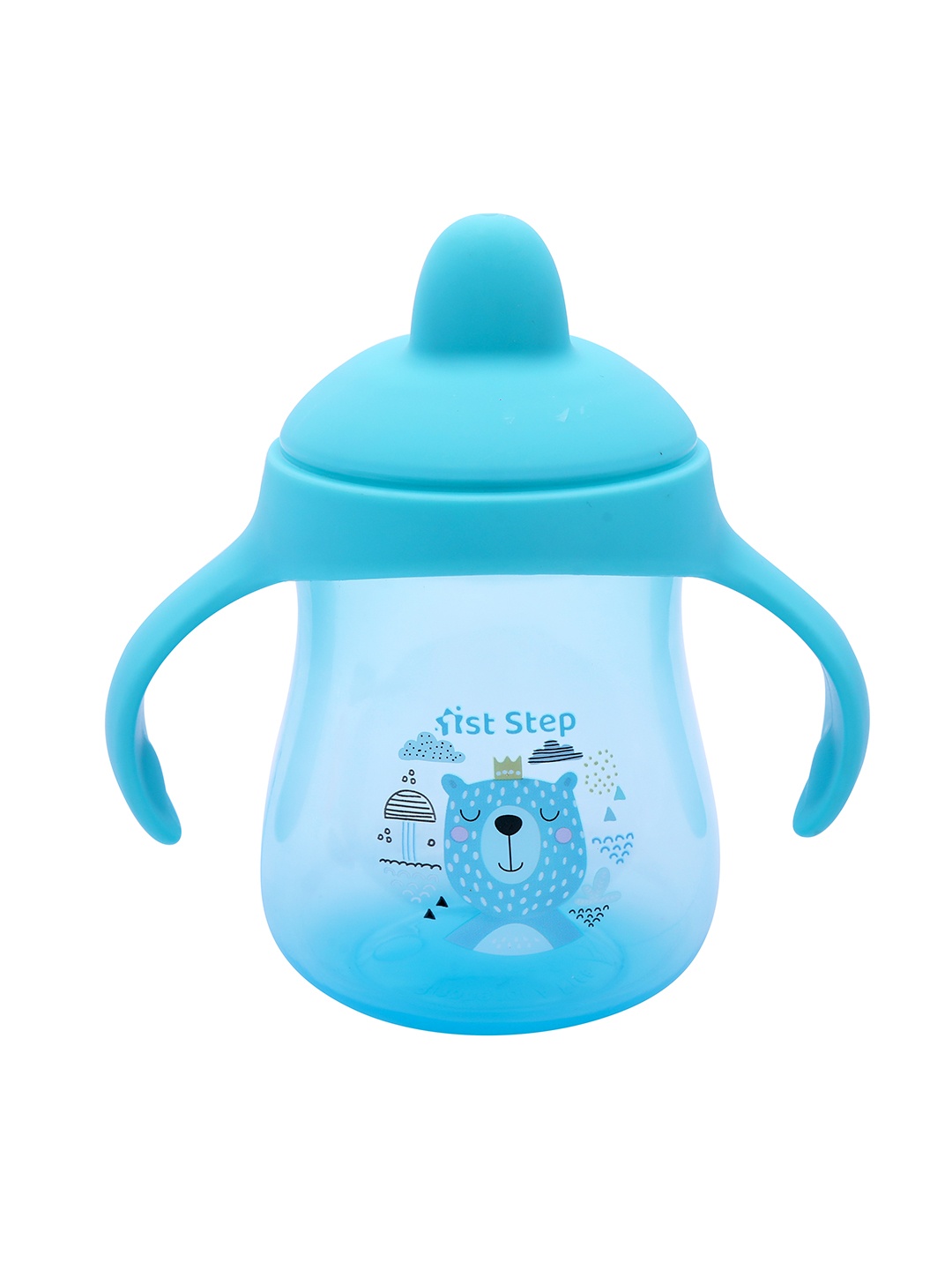 

1st Step Infant Blue Printed Baby Sippers