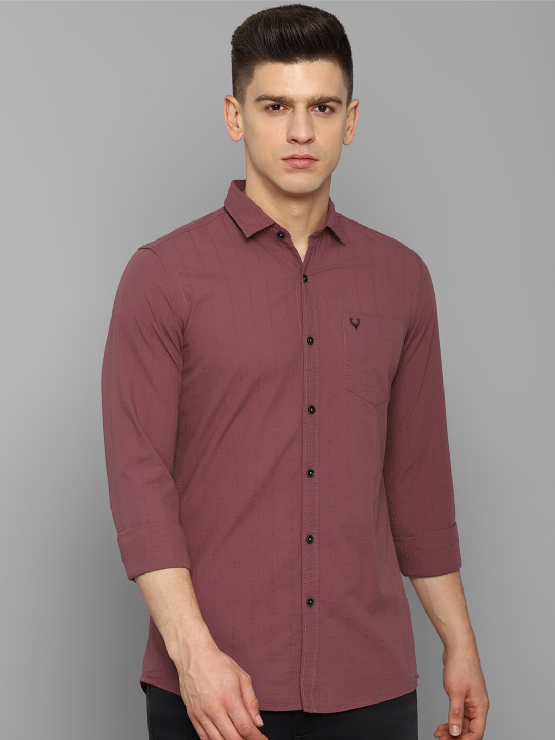 

Allen Solly Sport Men Pink Casual Cotton Shirt