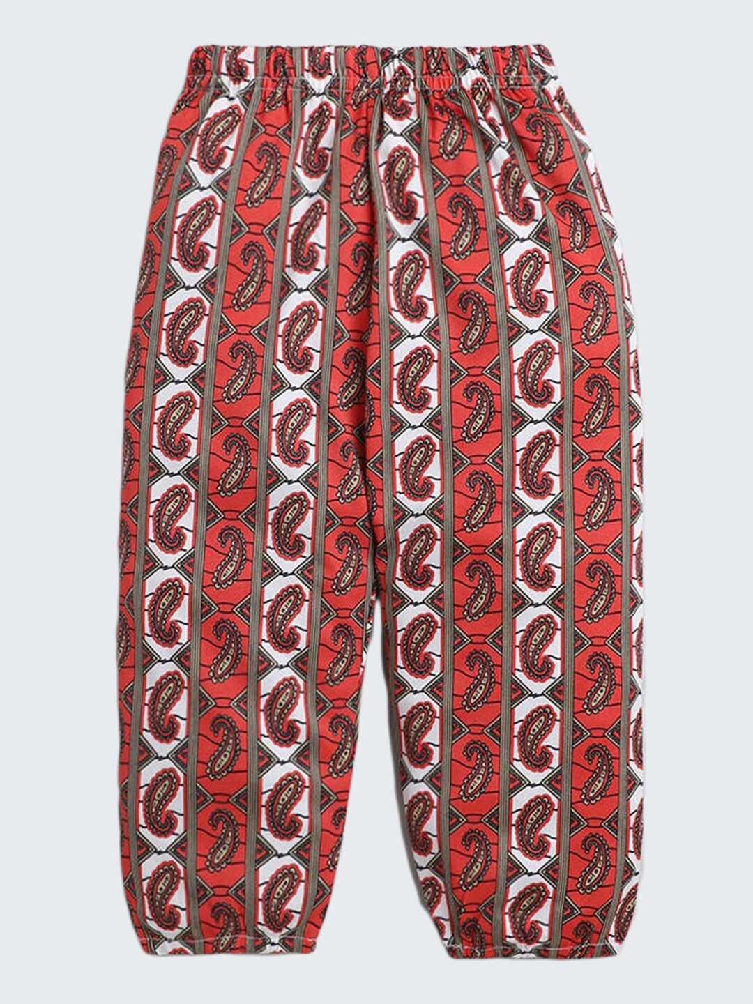 

The Magic Wand Girls Red Imported Printed Joggers Balloon Pant