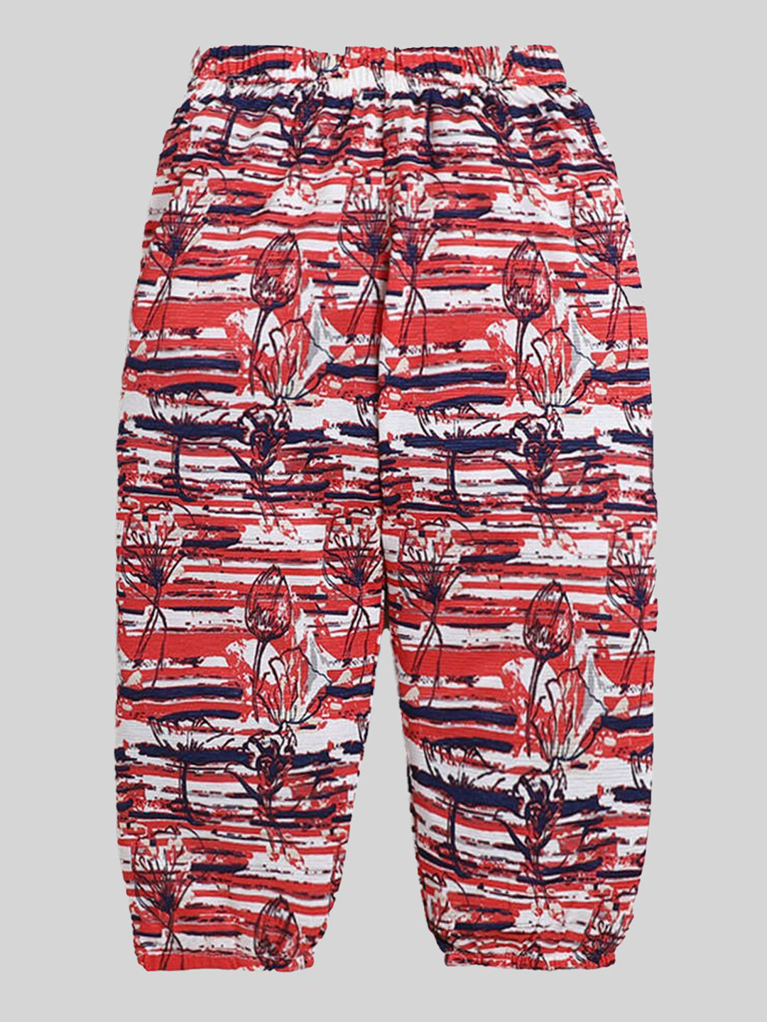 

The Magic Wand Girls Red Imported Printed Joggers Balloon Pant