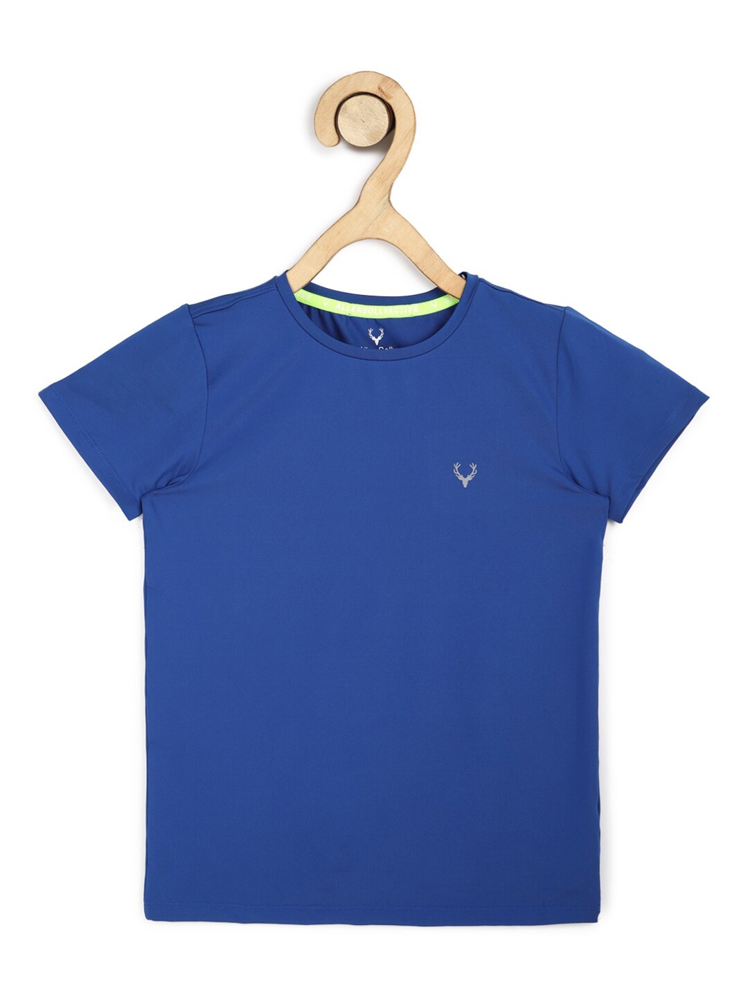 

Allen Solly Junior Boys Blue Solid T-shirt