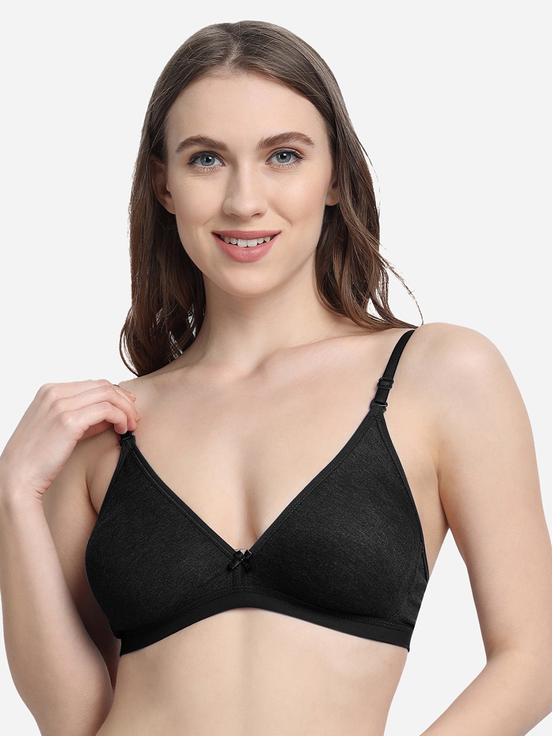 

VStar Women Black T-Shirt Bra