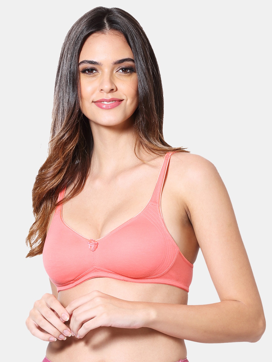

VStar Coral Everyday Bra ELVINA-B-LIGHT CORAL-LIGHT CORAL