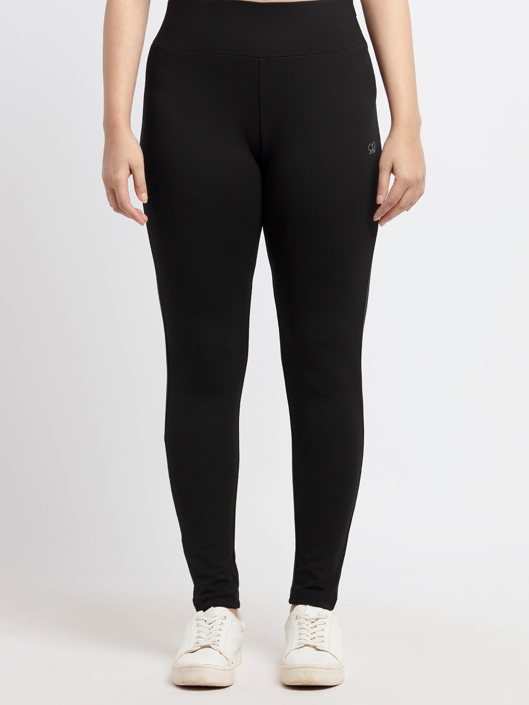 

Status Quo Women Black Solid High Waist Jeggings