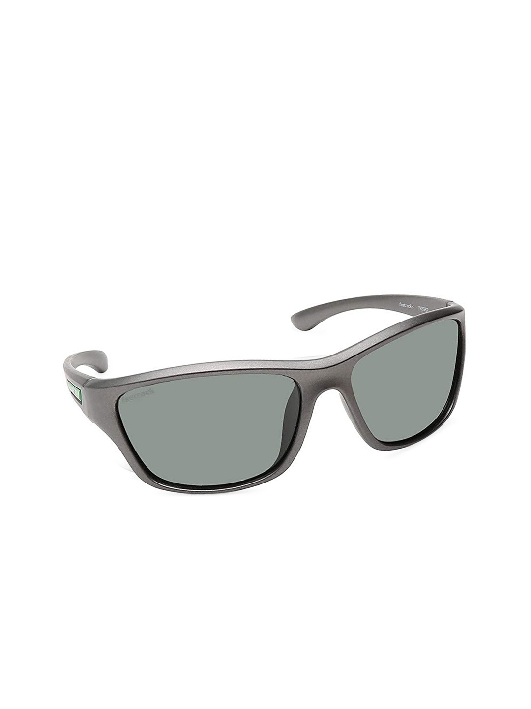 

Fastrack Unisex Green Lens & Gold-Toned Wayfarer Sunglasses with Polarised and UV Protected Lens P435GR2P