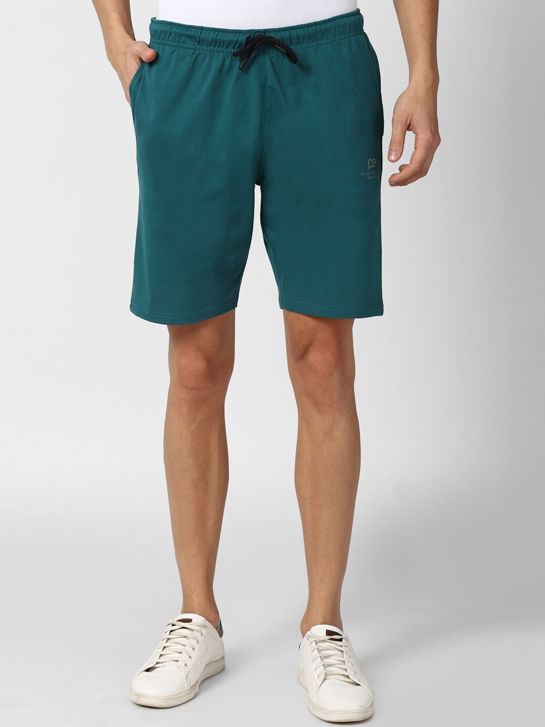 

Peter England Men Green Shorts