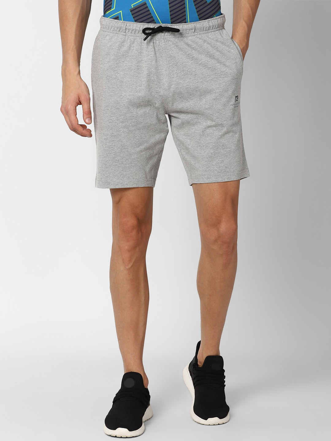 

Peter England Men Grey Sports Shorts