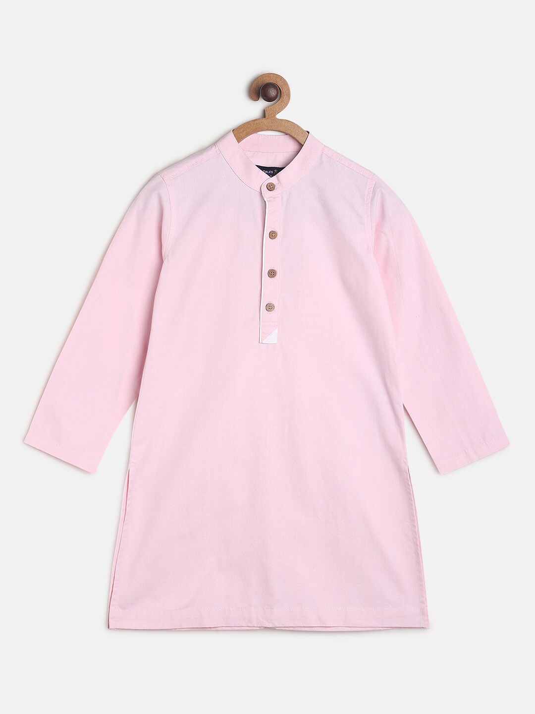 

TALES & STORIES Boys Pink Kurta