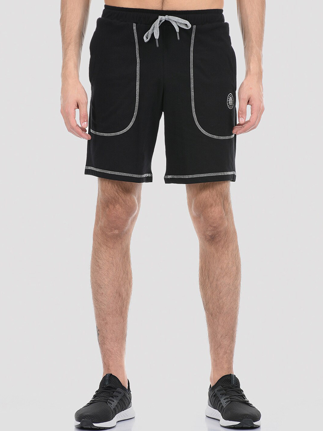 

Cloak & Decker by Monte Carlo Men Black Sports Shorts