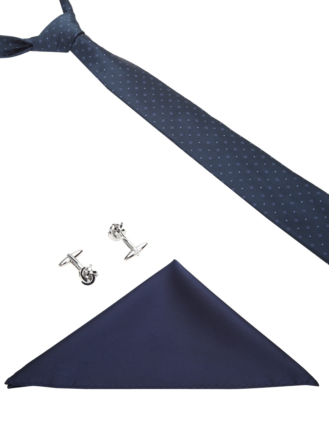 

Van Heusen Men Blue Printed Accessory Gift Set