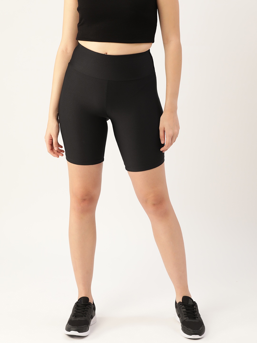 

LC Waikiki Women Black Solid Tights