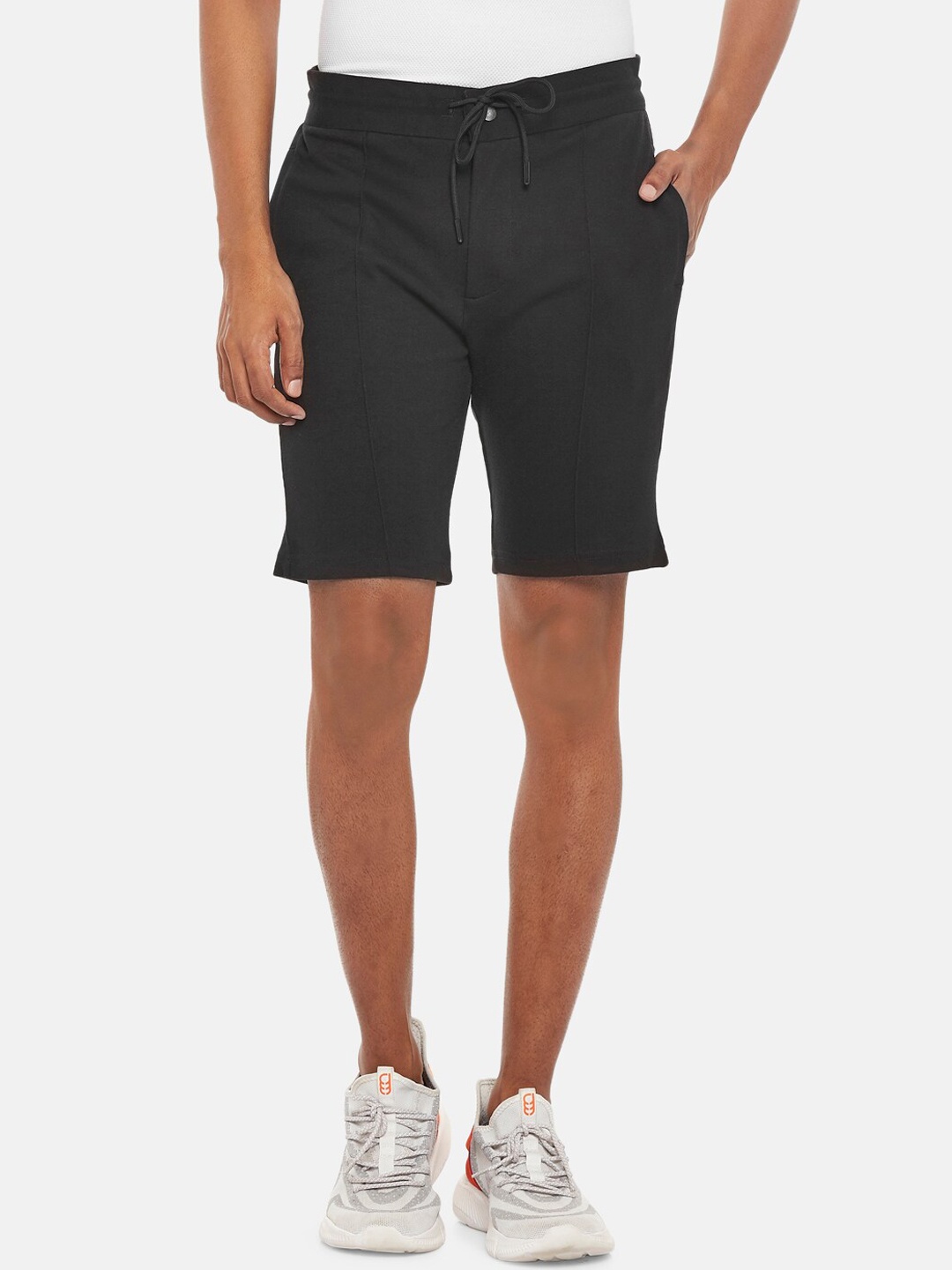 

People Men Black Sports Shorts