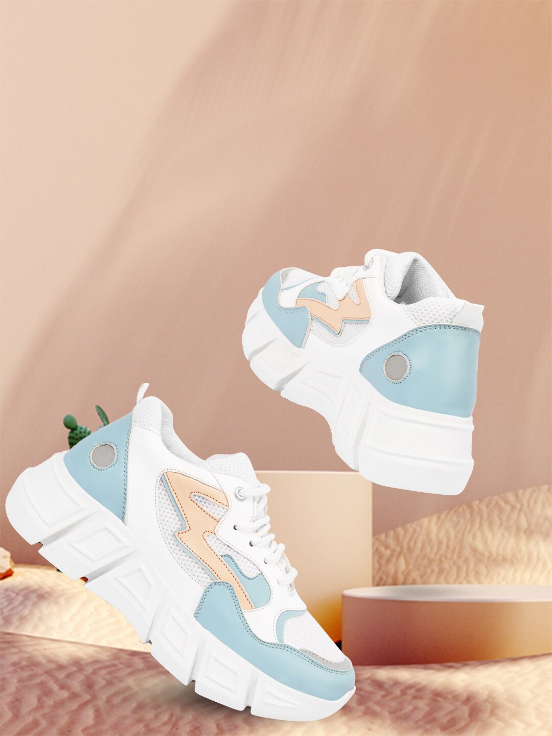

Alishtezia Women Blue Walking Non-Marking Shoes
