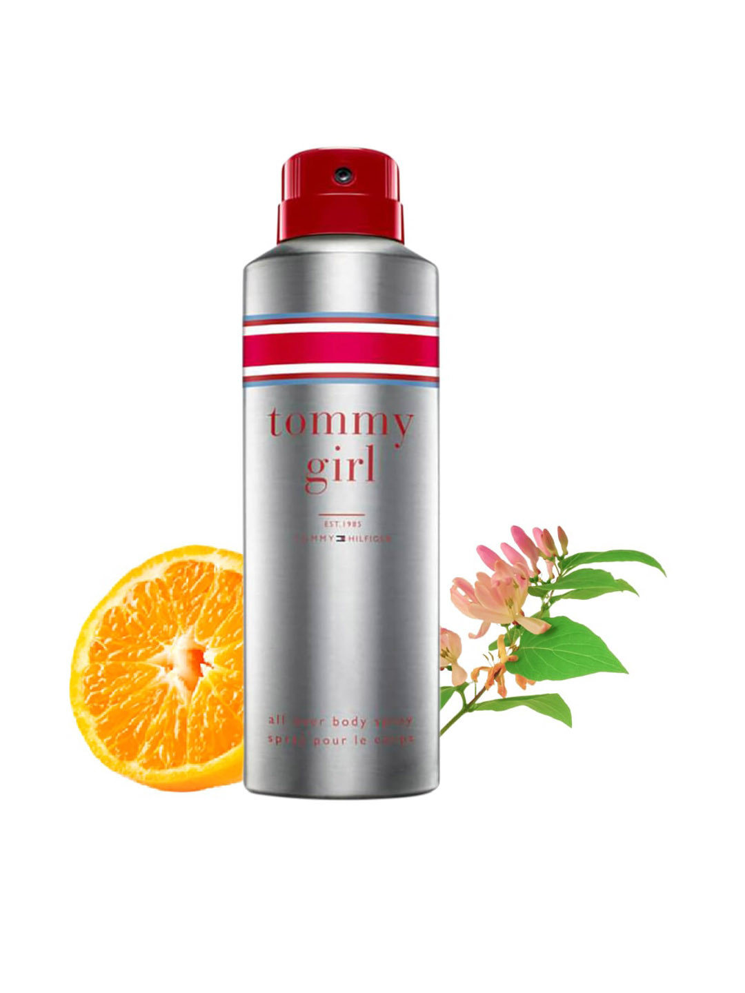 

Tommy Hilfiger Women All Over Girl Body Spray - 200 ml, Silver