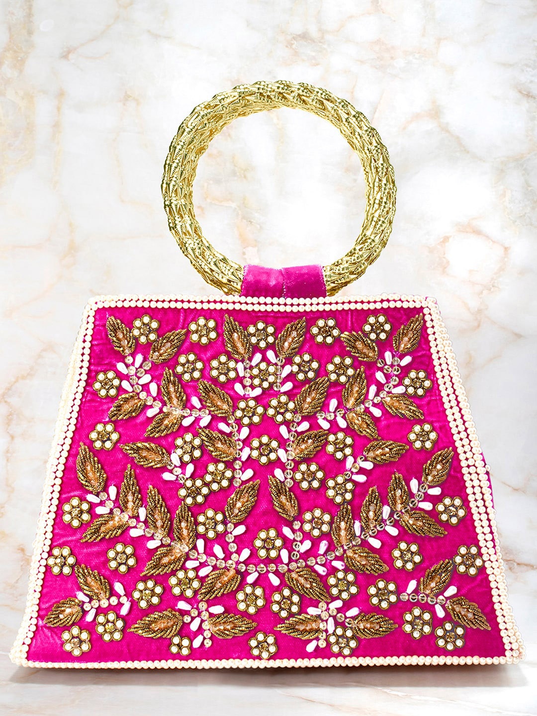 

Peora Women Magenta Clutches